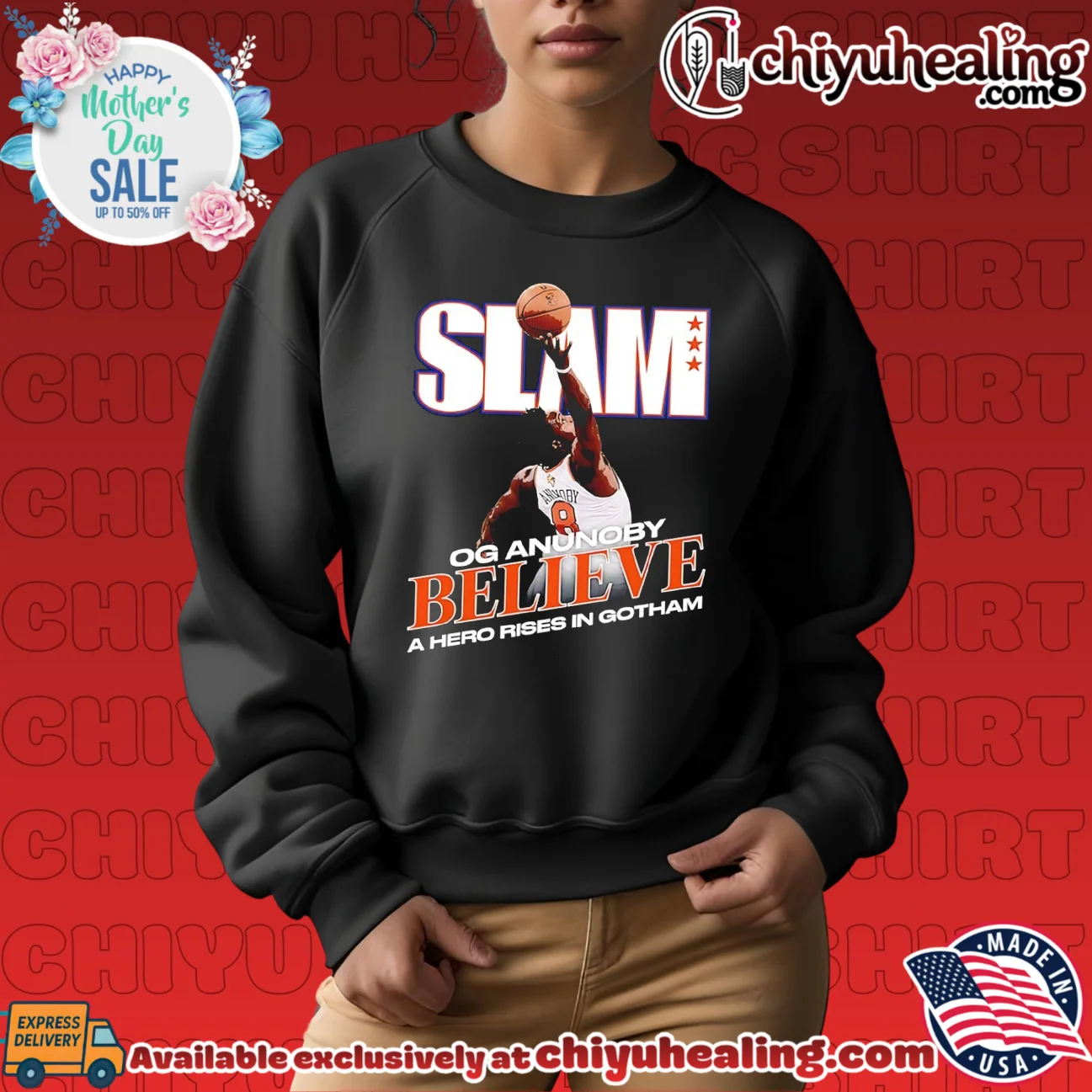 OG Anunoby Believe a hero rises in gotham New York Knicks Champions 2026 ultimate shirt & hoodie - Urban Fashion OG Anunoby Believe a hero rises in gotham New York Knicks Champions 2026