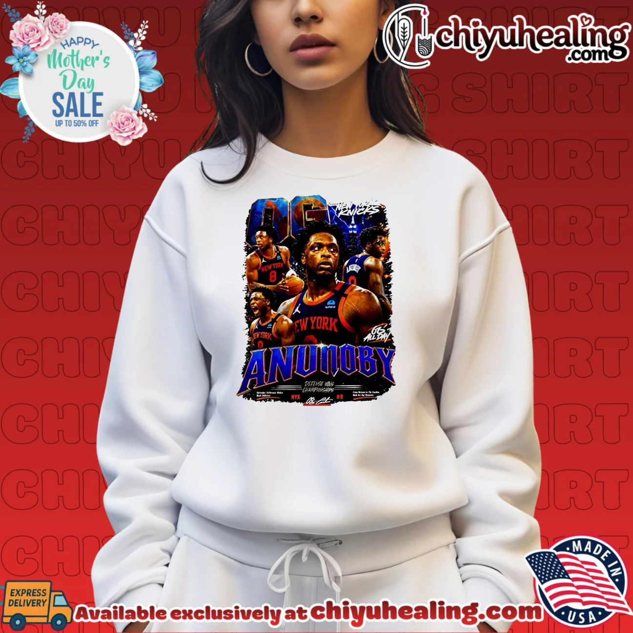 OG Anunoby New York Knicks Defense Wins Championships graphic custom shirt & hoodie | Gift Idea 2026 OG Anunoby New York Knicks Defense Wins Championships graphic