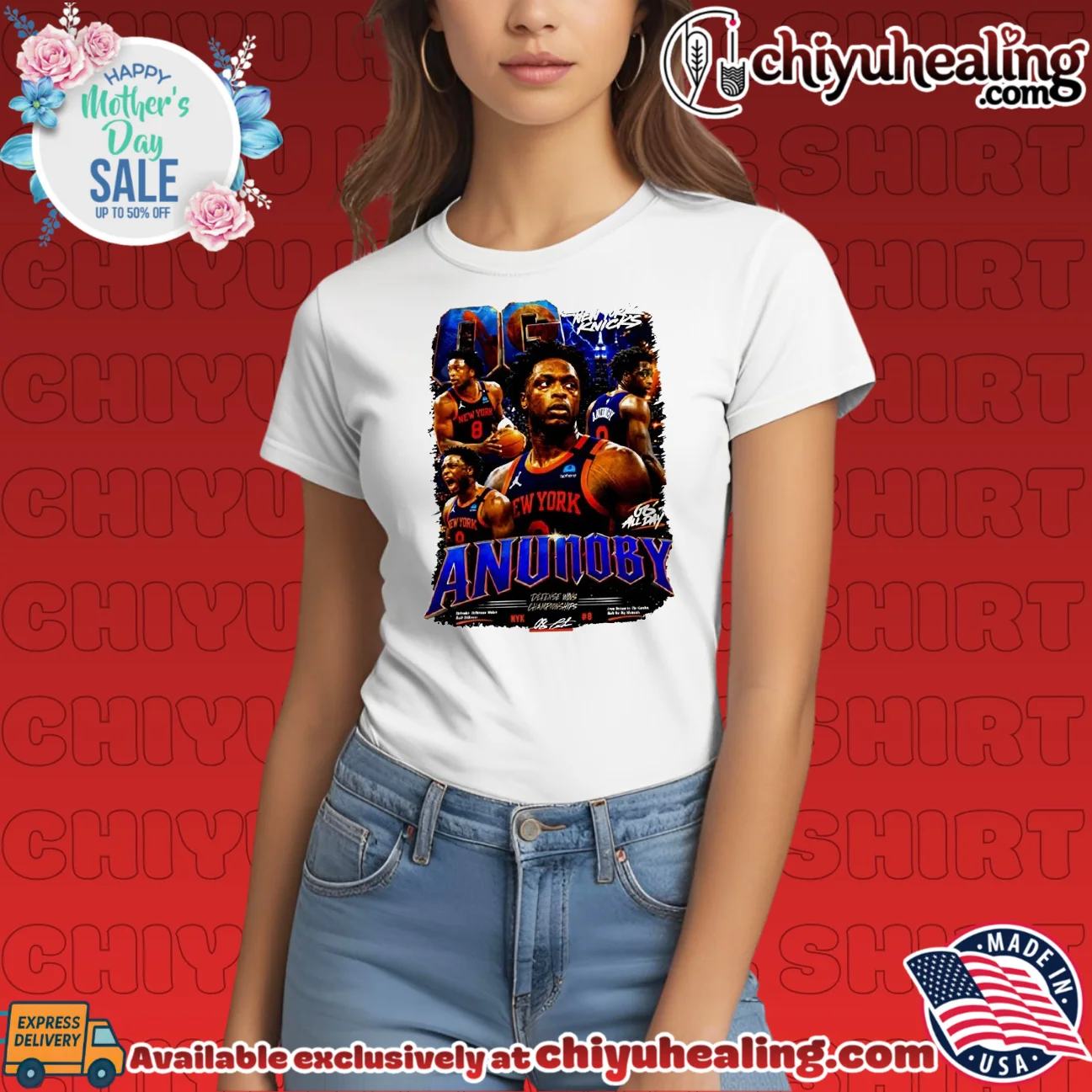 OG Anunoby New York Knicks Defense Wins Championships graphic custom shirt & hoodie | Gift Idea 2026 OG Anunoby New York Knicks Defense Wins Championships graphic