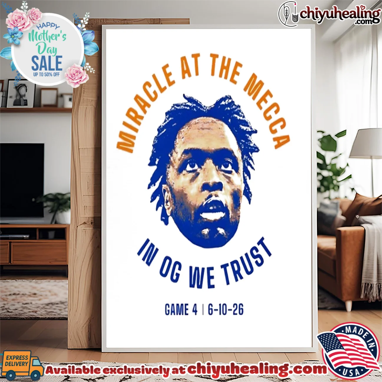 OG Anunoby New York Knicks Miracle at the Mecca In OG We Trust classic shirt & hoodie | 2026 Edition Drop OG Anunoby New York Knicks Miracle at the Mecca In OG We Trust