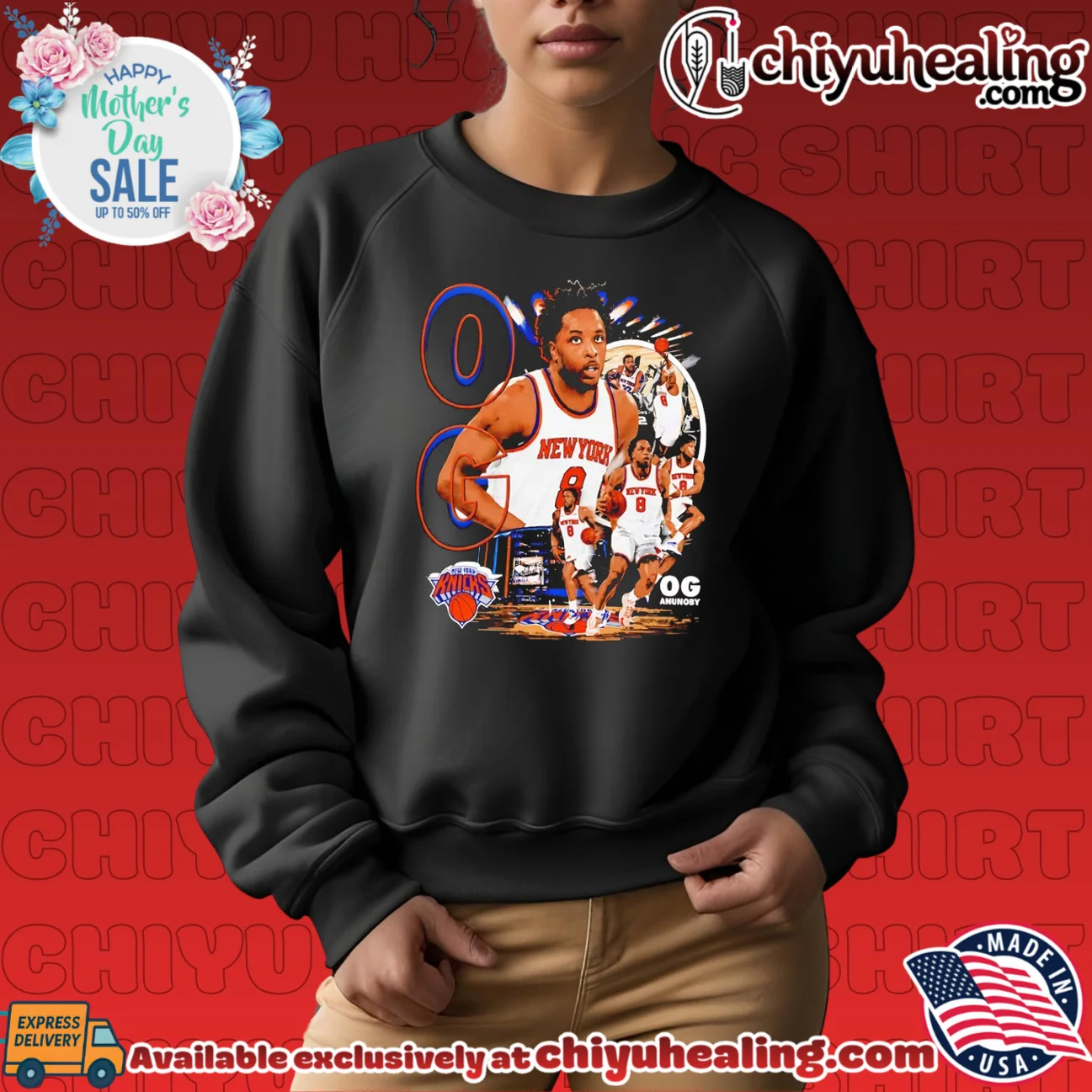 Og Anunoby New York Knicks NBA basketball shirt & hoodie Og Anunoby New York Knicks NBA basketball