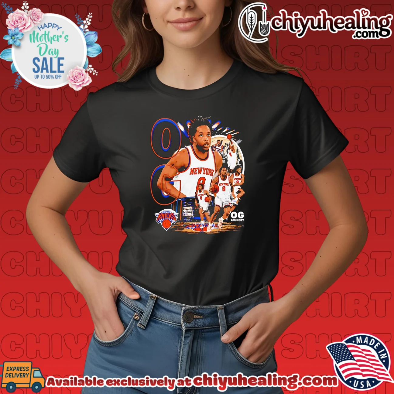 Og Anunoby New York Knicks NBA basketball shirt & hoodie Og Anunoby New York Knicks NBA basketball