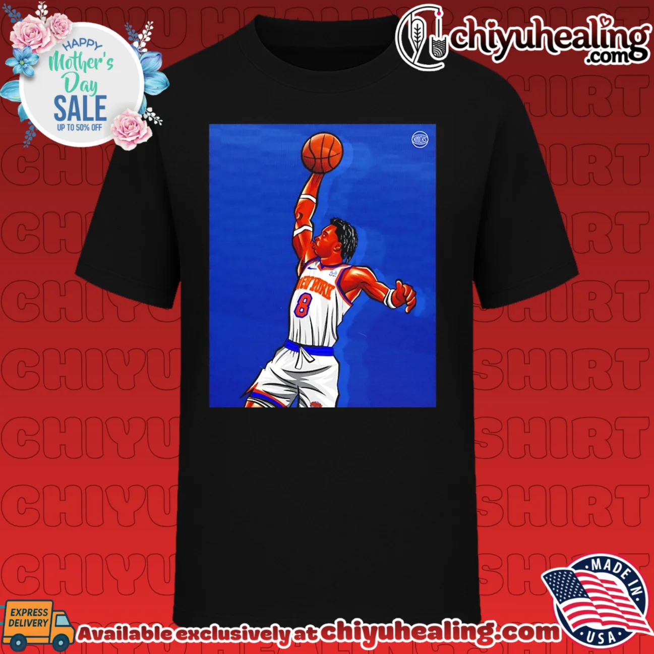 OG Anunoby New York Knicks The Hand of OG paint