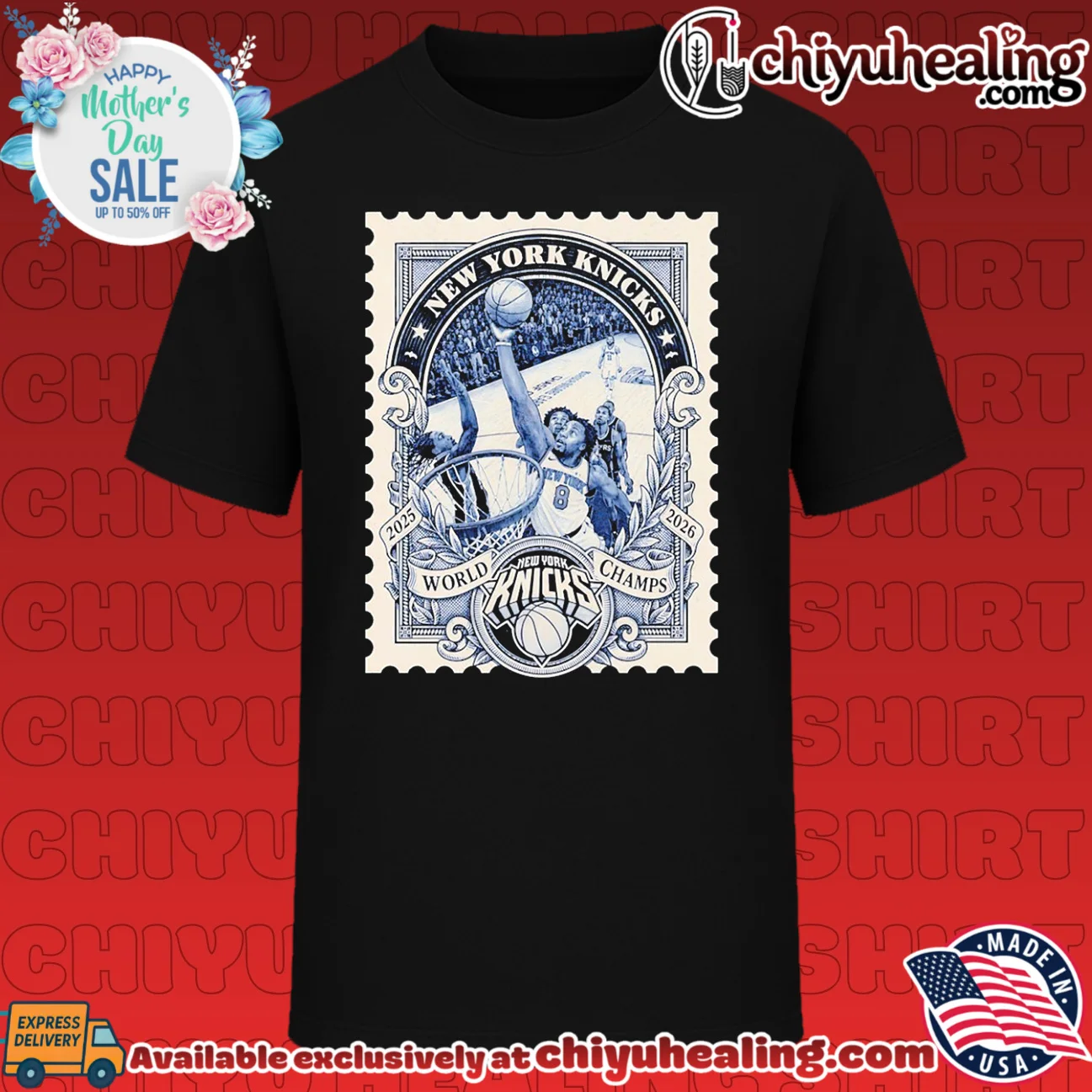 OG Anunoby New York Knicks World Champs 2026 stamps