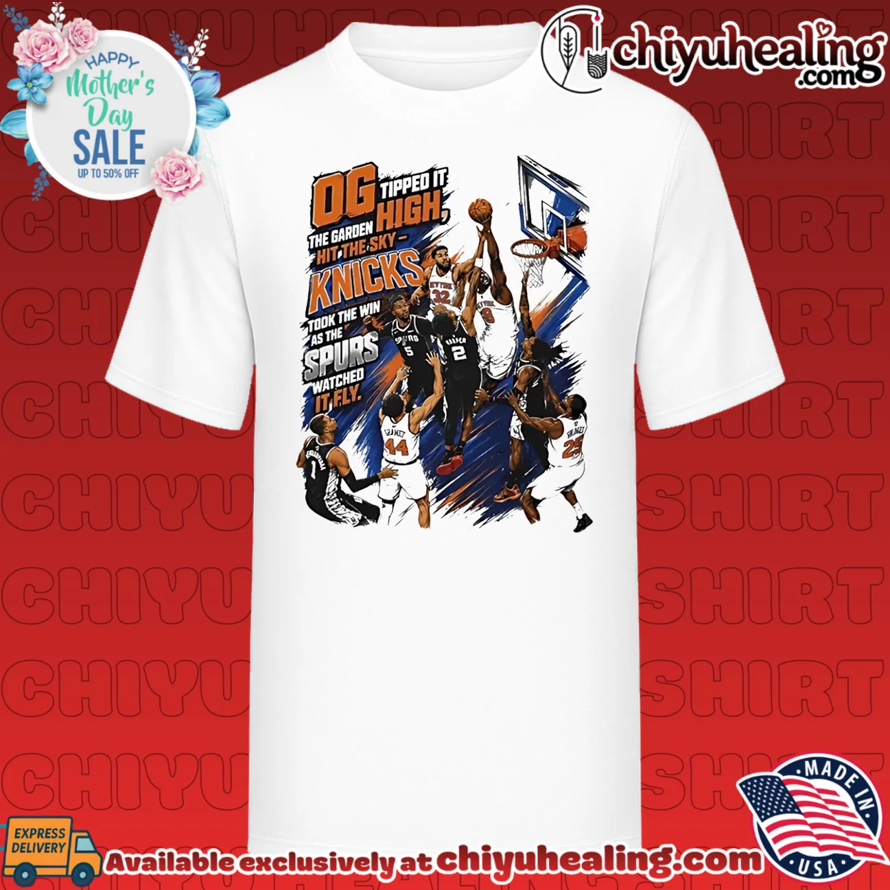 OG tipped it high the garden hit the sky NY Knicks NBA Finals 2026