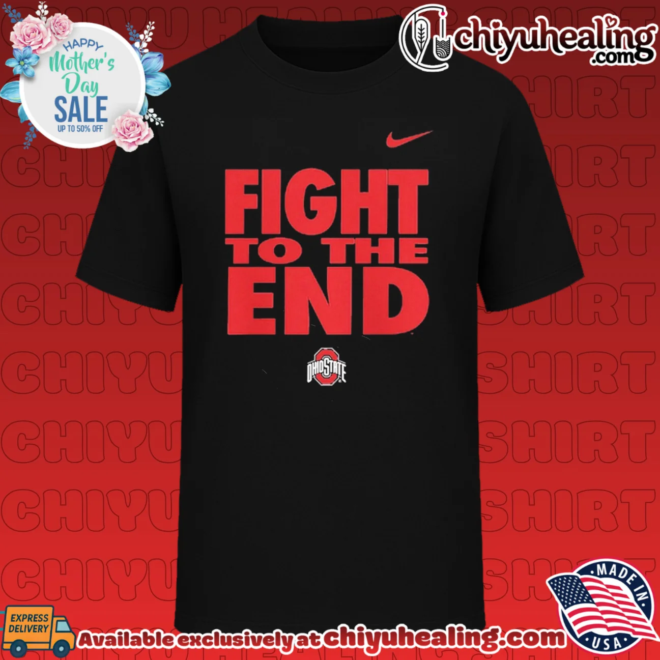 Ohio State Buckeyes Fight to the End 2026 Sideline Slogan shirt & hoodie