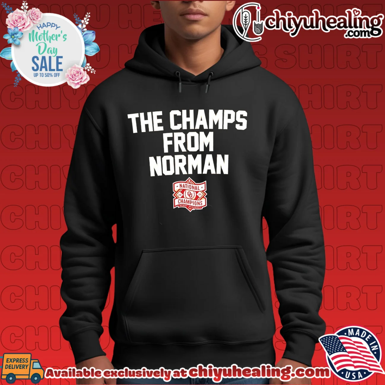 Oklahoma Baseball The Champs from Norman 2026 National Champions shirt & hoodie Oklahoma Baseball The Champs from Norman 2026 National Champions shirt & hoodie
