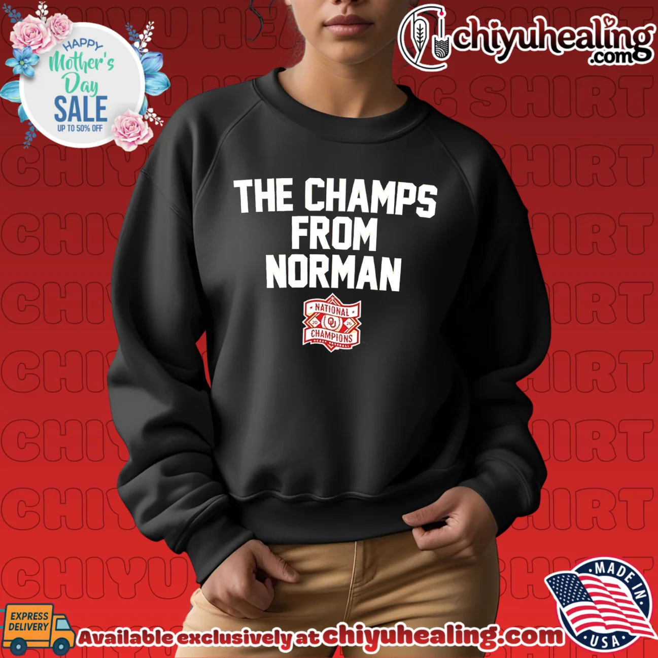 Oklahoma Baseball The Champs from Norman 2026 National Champions shirt & hoodie Oklahoma Baseball The Champs from Norman 2026 National Champions shirt & hoodie