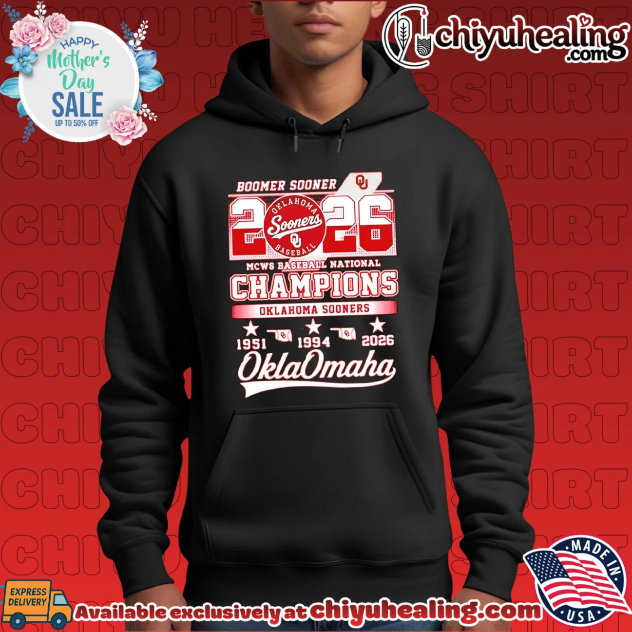 Oklahoma Sooners 2026 MCWS baseball National Champions 3 Time OklaOmaha shirt & hoodie Oklahoma Sooners 2026 MCWS baseball National Champions 3 Time OklaOmaha shirt & hoodie