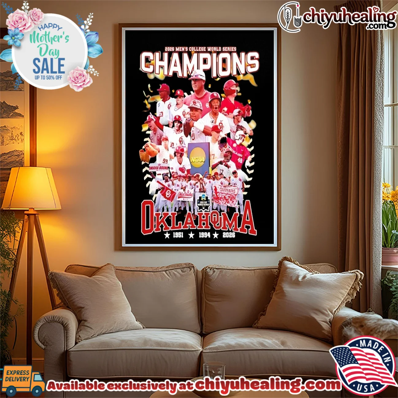 Oklahoma Sooners 2026 Men's College World Series Champions all team shirt & hoodie Oklahoma Sooners 2026 Men's College World Series Champions all team shirt & hoodie
