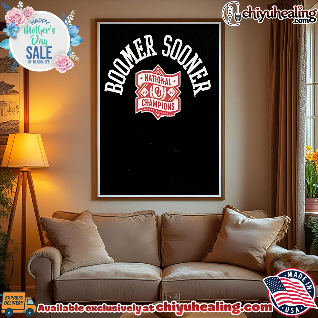 Oklahoma Sooners 2026 National Champions Boomer Sooner Baseball shirt & hoodie Oklahoma Sooners 2026 National Champions Boomer Sooner Baseball shirt & hoodie