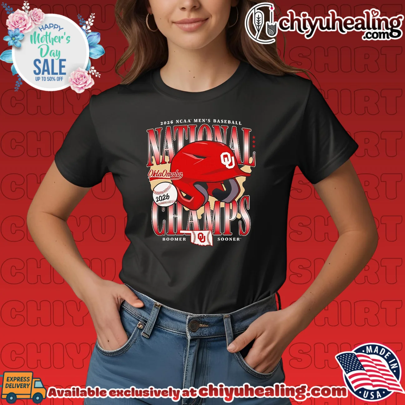 Oklahoma Sooners 2026 NCAA Baseball Men's College World Series Champions Boomer Sooner shirt & hoodie Oklahoma Sooners 2026 NCAA Baseball Men's College World Series Champions Boomer Sooner shirt & hoodie