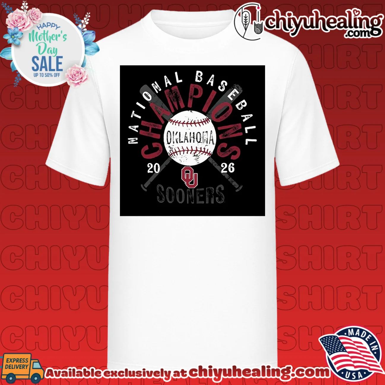 Oklahoma Sooners 2026 NCAA Baseball Men's College World Series Champions Distressed shirt & hoodie