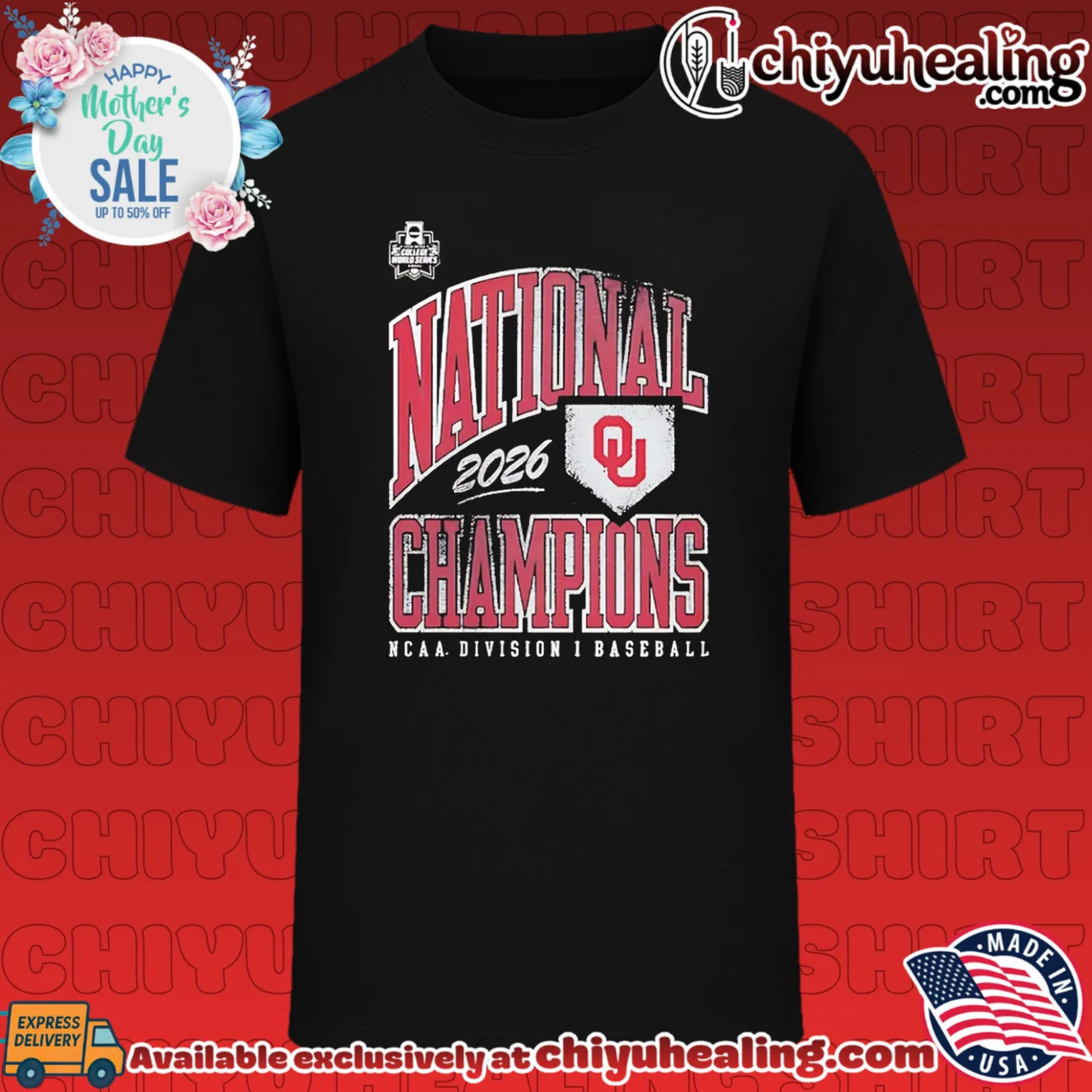 Oklahoma Sooners 2026 NCAA Baseball Men's College World Series Champions Tipping Point shirt & hoodie
