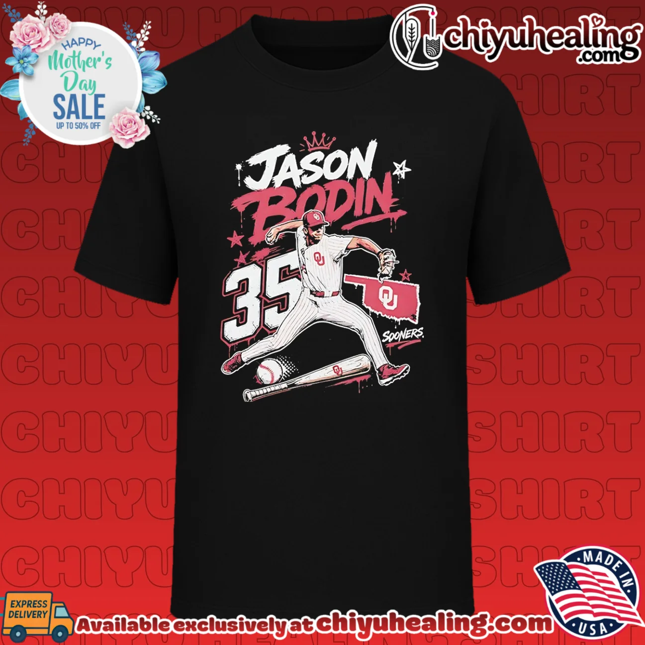 Oklahoma Sooners baseball Jason Bosin posing vintage