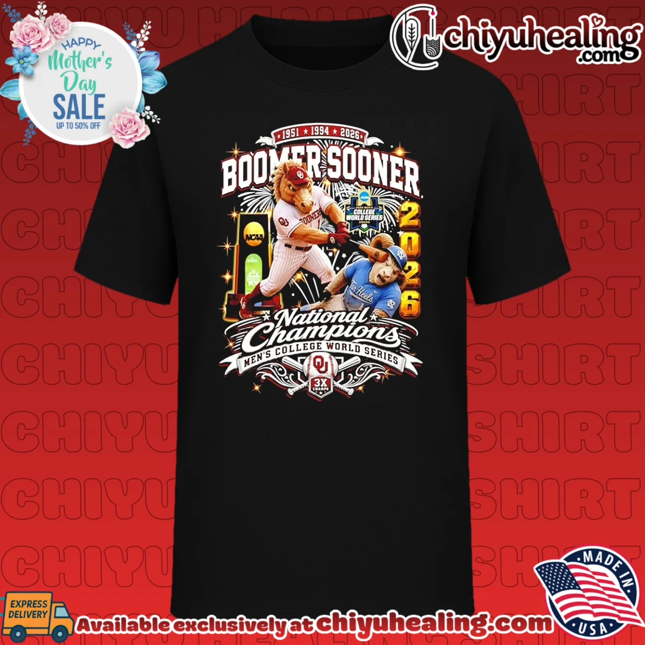 Oklahoma Sooners Boomer Sooner 2026 National Champions shirt & hoodie
