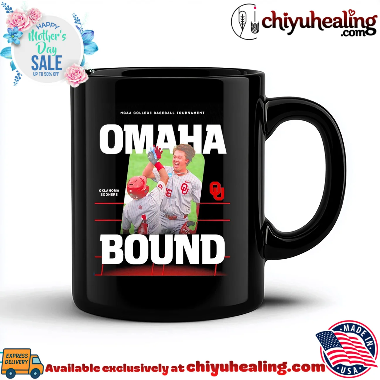 Oklahoma Sooners NCAA College Baseball Tournament Omaha Bound iconic shirt & hoodie | Aesthetic Apparel Oklahoma Sooners NCAA College Baseball Tournament Omaha Bound