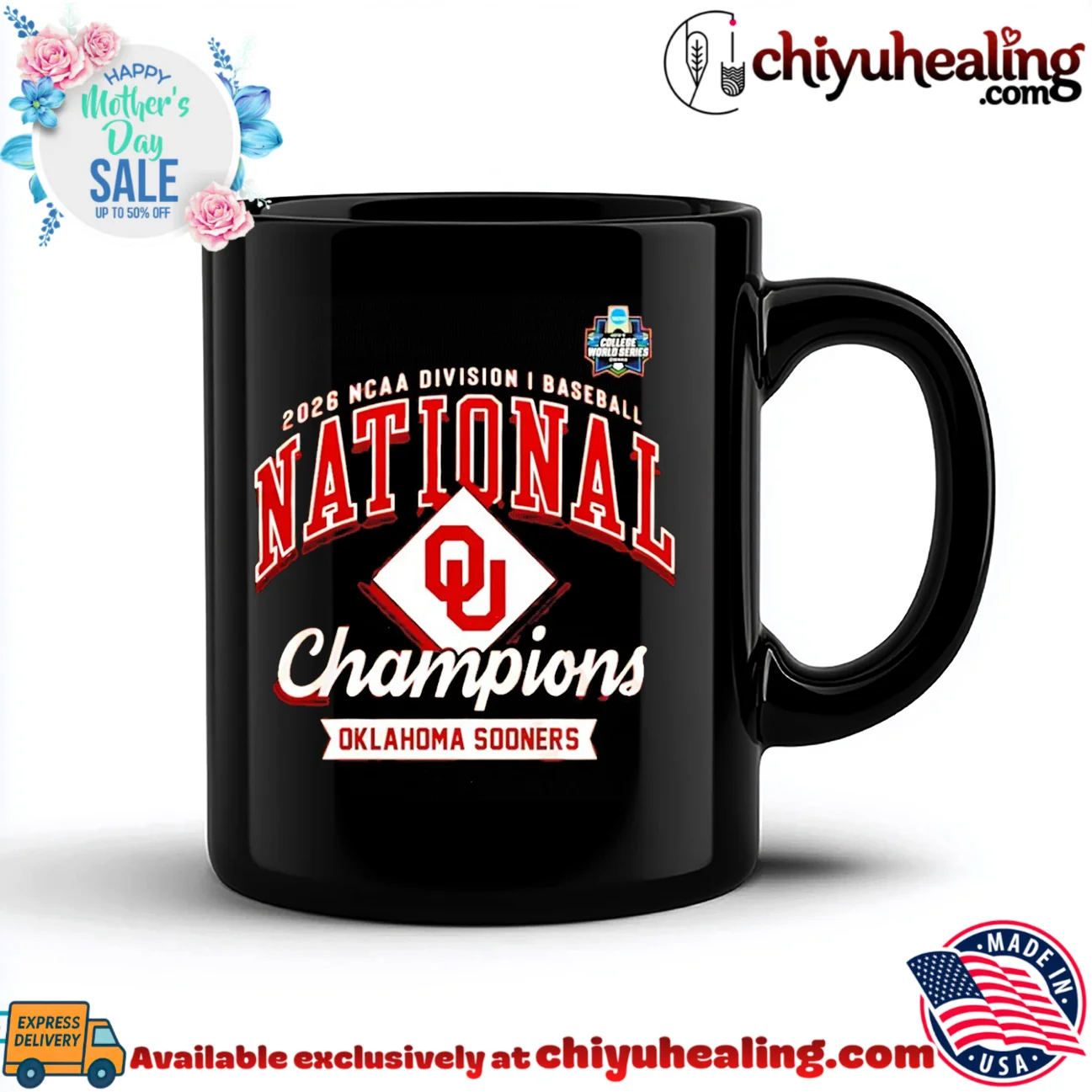 Oklahoma Sooners NCAA Division I Baseball National Champions 2026 shirt & hoodie Oklahoma Sooners NCAA Division I Baseball National Champions 2026 shirt & hoodie