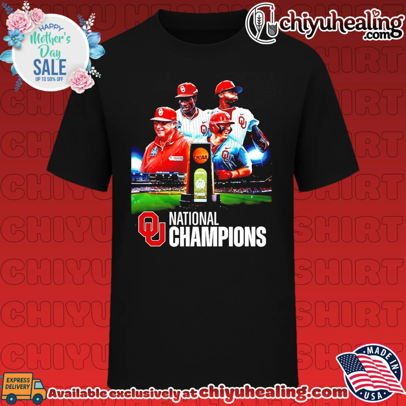 Oklahoma Sooners NCAA National Champions shirt & hoodie