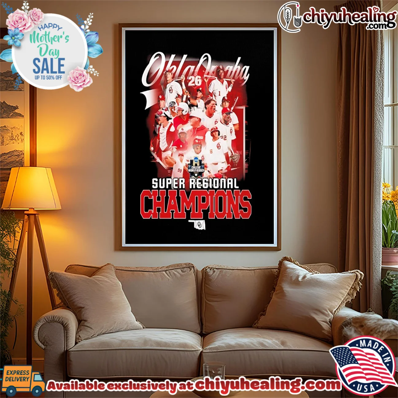 Oklahoma Sooners Super Regional Champions team collage grail shirt & hoodie - Ultimate Gift Edition Oklahoma Sooners Super Regional Champions team collage