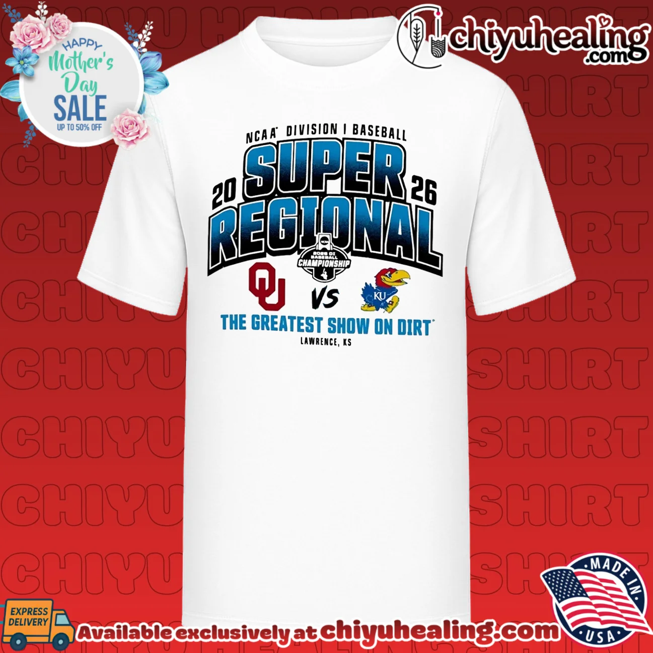 Oklahoma Sooners vs Kansas Jayhawks 2026 NCAA Baseball Super Regional The Greatest Show on Dirt