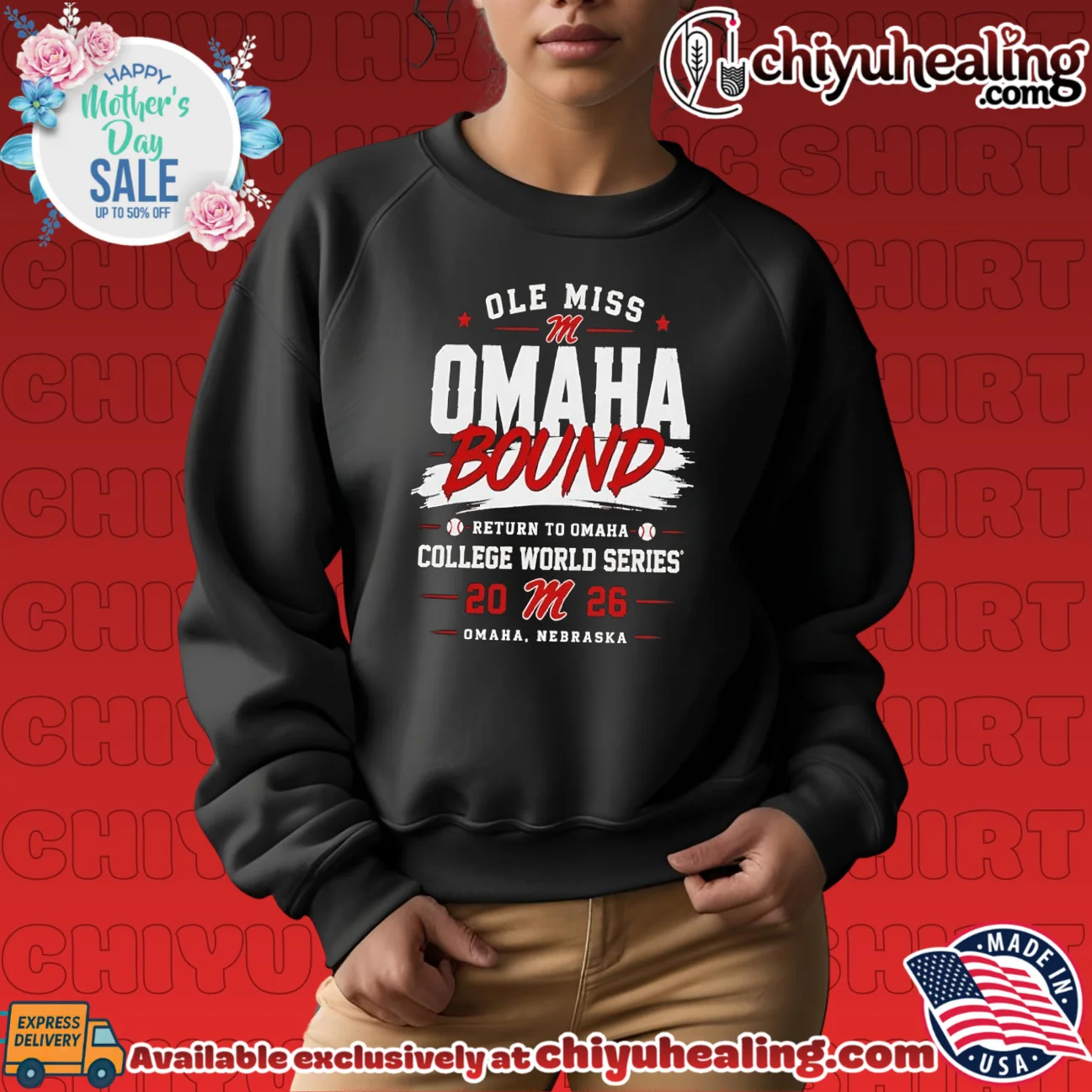 Ole Miss Rebels 2026 NCAA Baseball Men's College World Series OMAHA shirt classic shirt & hoodie | Limited Stock Edition Ole Miss Rebels 2026 NCAA Baseball Men's College World Series OMAHA shirt