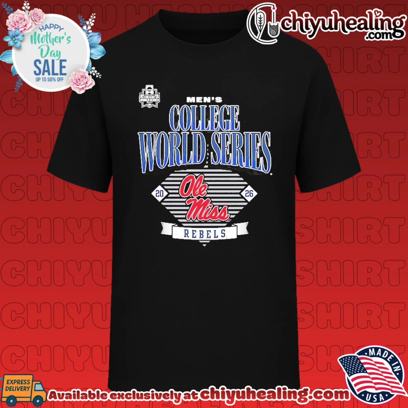 Ole Miss Rebels 2026 NCAA Baseball Men's College World Series