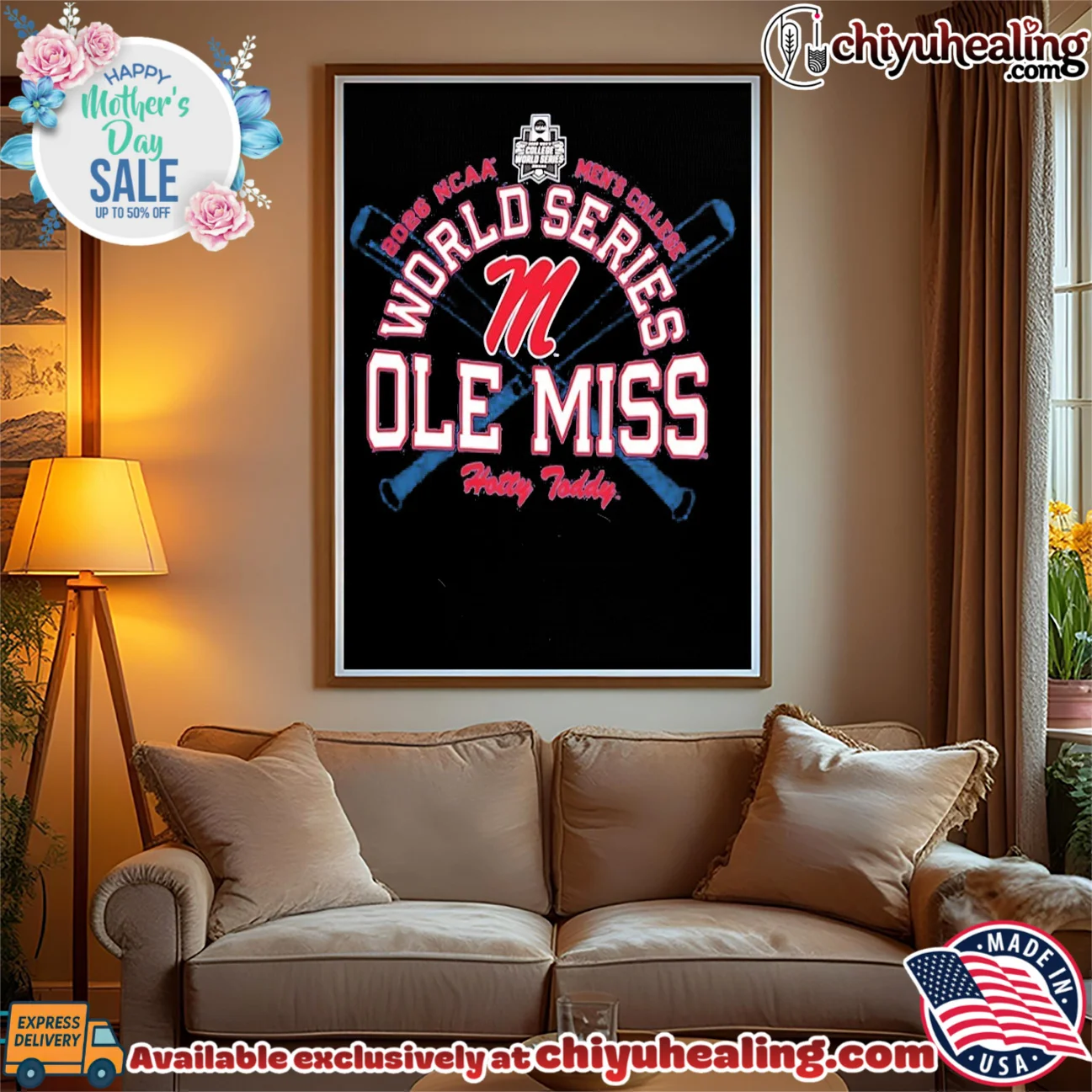 Ole Miss Rebels Hotty Toddy 2026 NCAA Men's College World Series signature shirt & hoodie | Official Style Drop Ole Miss Rebels Hotty Toddy 2026 NCAA Men's College World Series