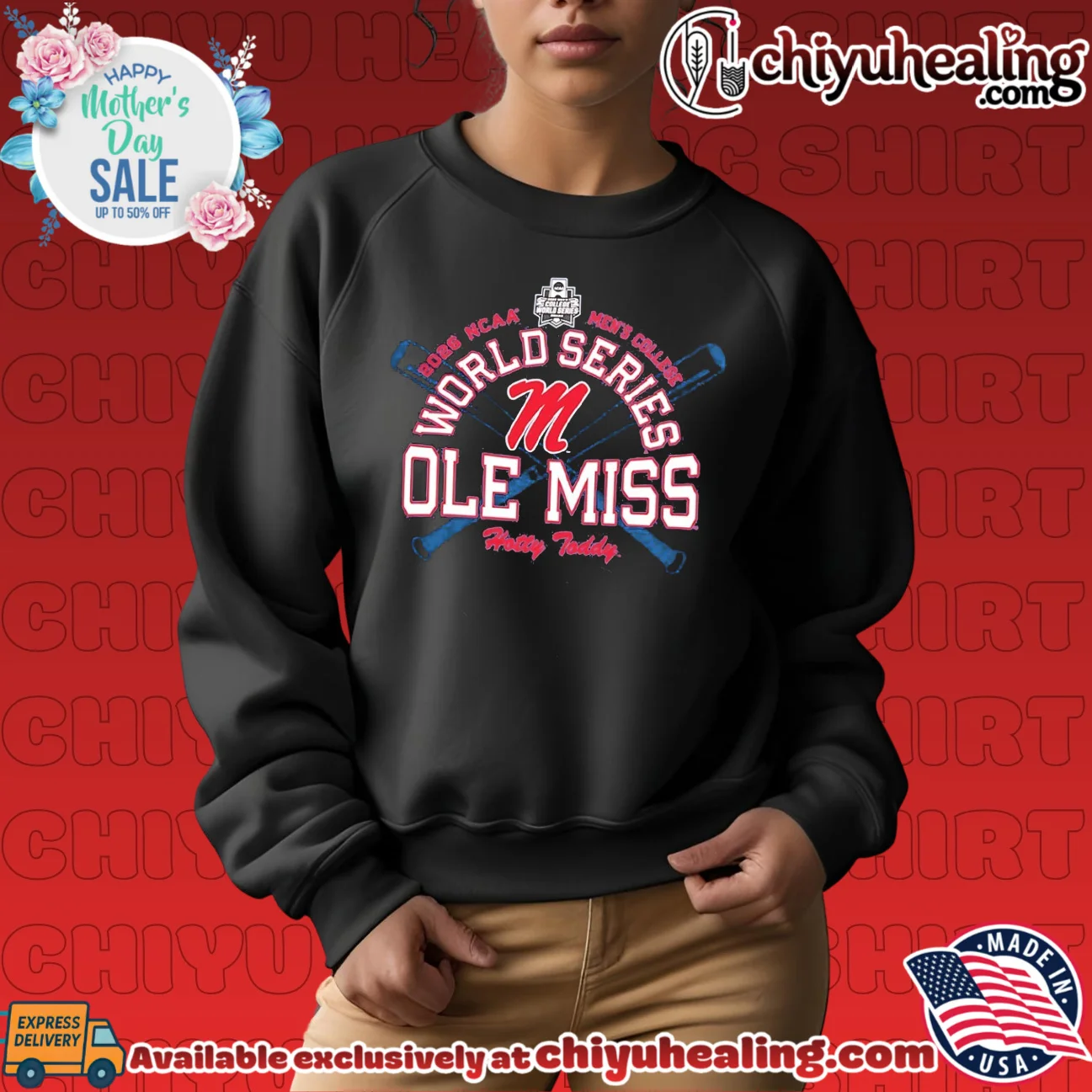Ole Miss Rebels Hotty Toddy 2026 NCAA Men's College World Series signature shirt & hoodie | Official Style Drop Ole Miss Rebels Hotty Toddy 2026 NCAA Men's College World Series
