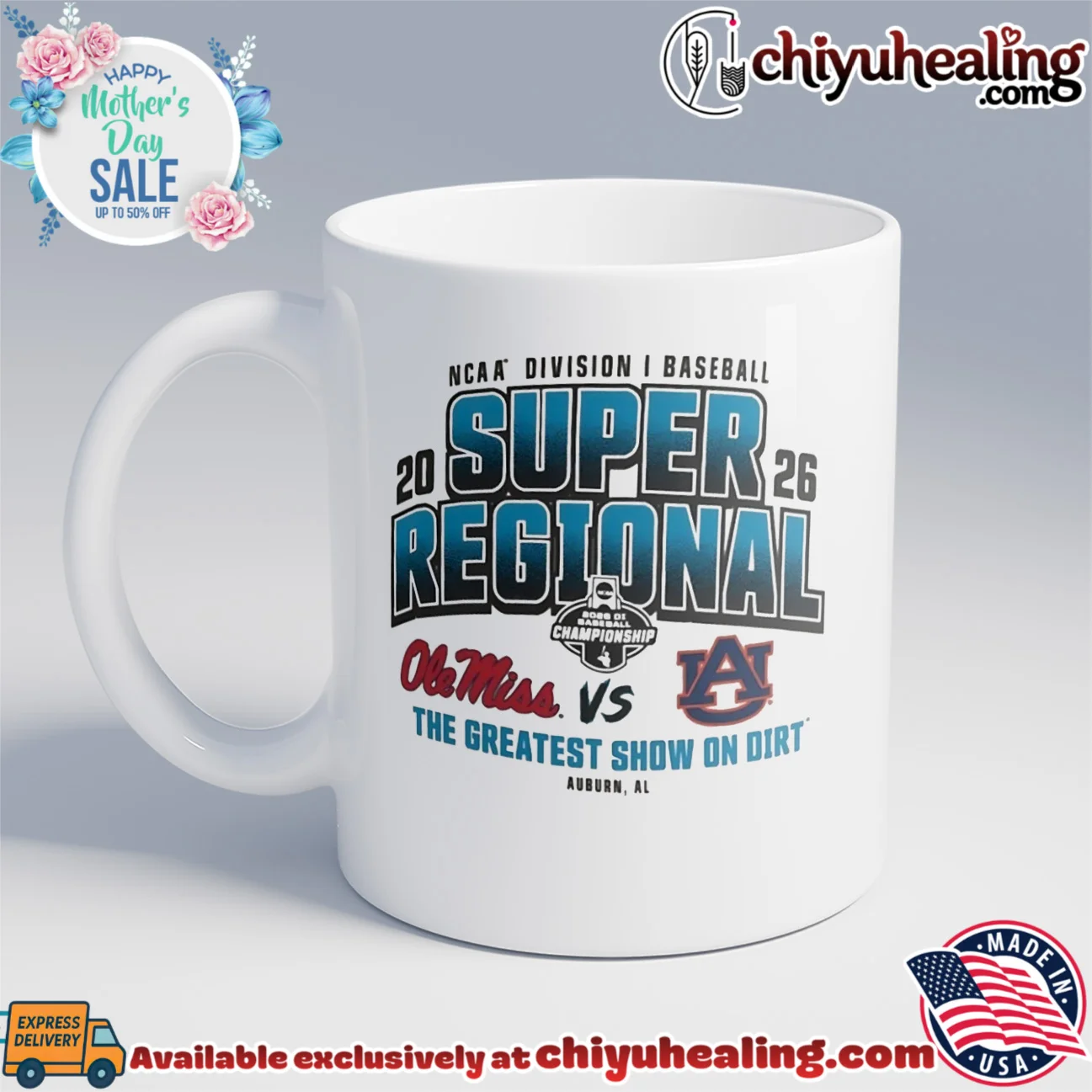 Ole Miss Rebels vs Auburn Tigers 2026 NCAA Baseball Super Regional The Greatest Show on Dirt official shirt & hoodie - Ultimate Gift Edition Ole Miss Rebels vs Auburn Tigers 2026 NCAA Baseball Super Regional The Greatest Show on Dirt