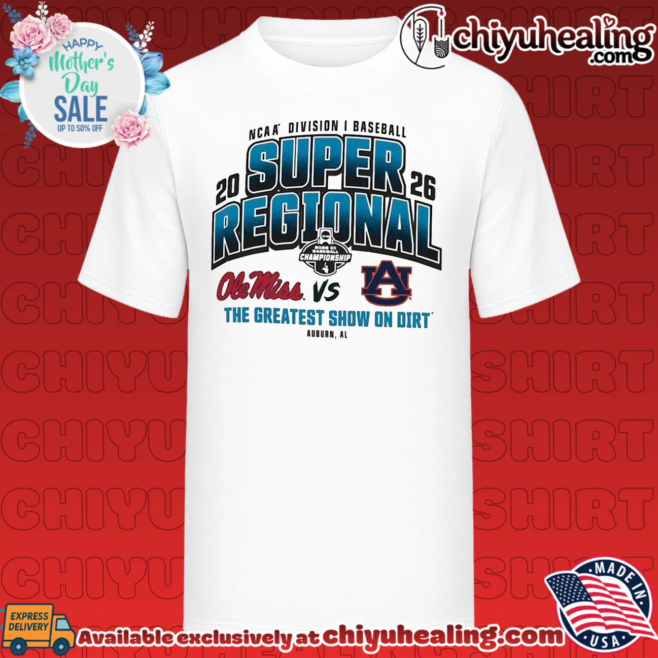 Ole Miss Rebels vs Auburn Tigers 2026 NCAA Baseball Super Regional The Greatest Show on Dirt