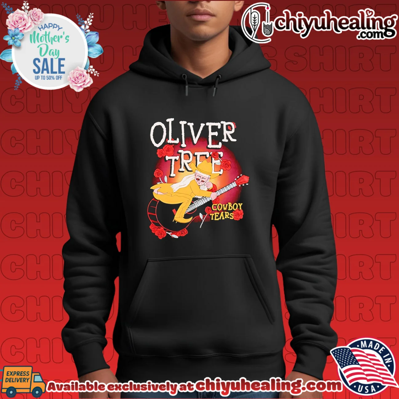 Oliver Tree Cowboy Tears graphic signature shirt & hoodie | Modern Street Style Oliver Tree Cowboy Tears graphic signature shirt & hoodie | Modern Street Style