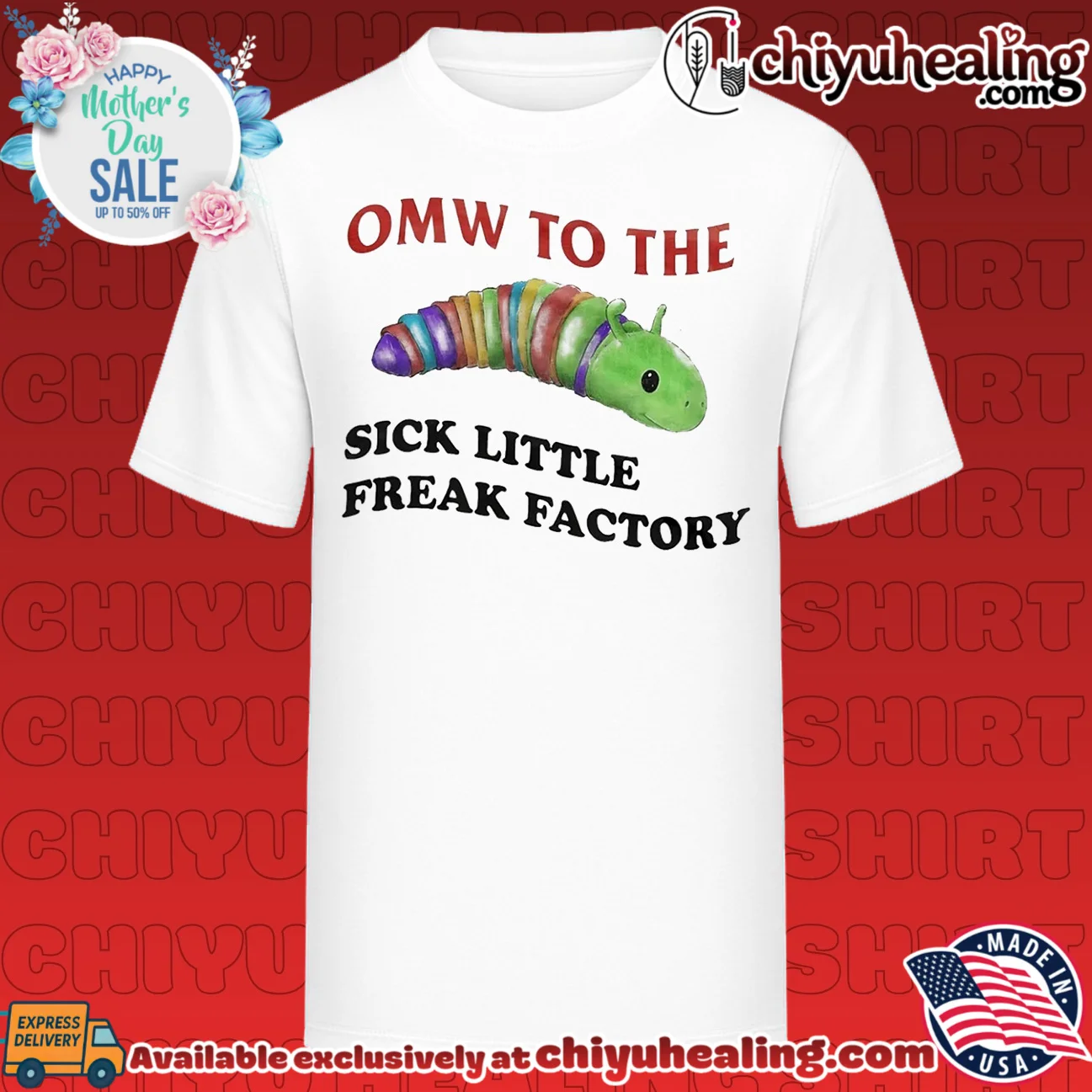 Omw to the sick little freak factory caterpillar
