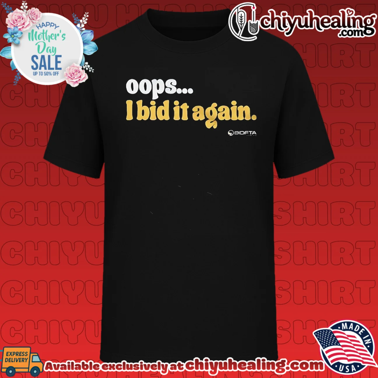 OOPS I bid it Again