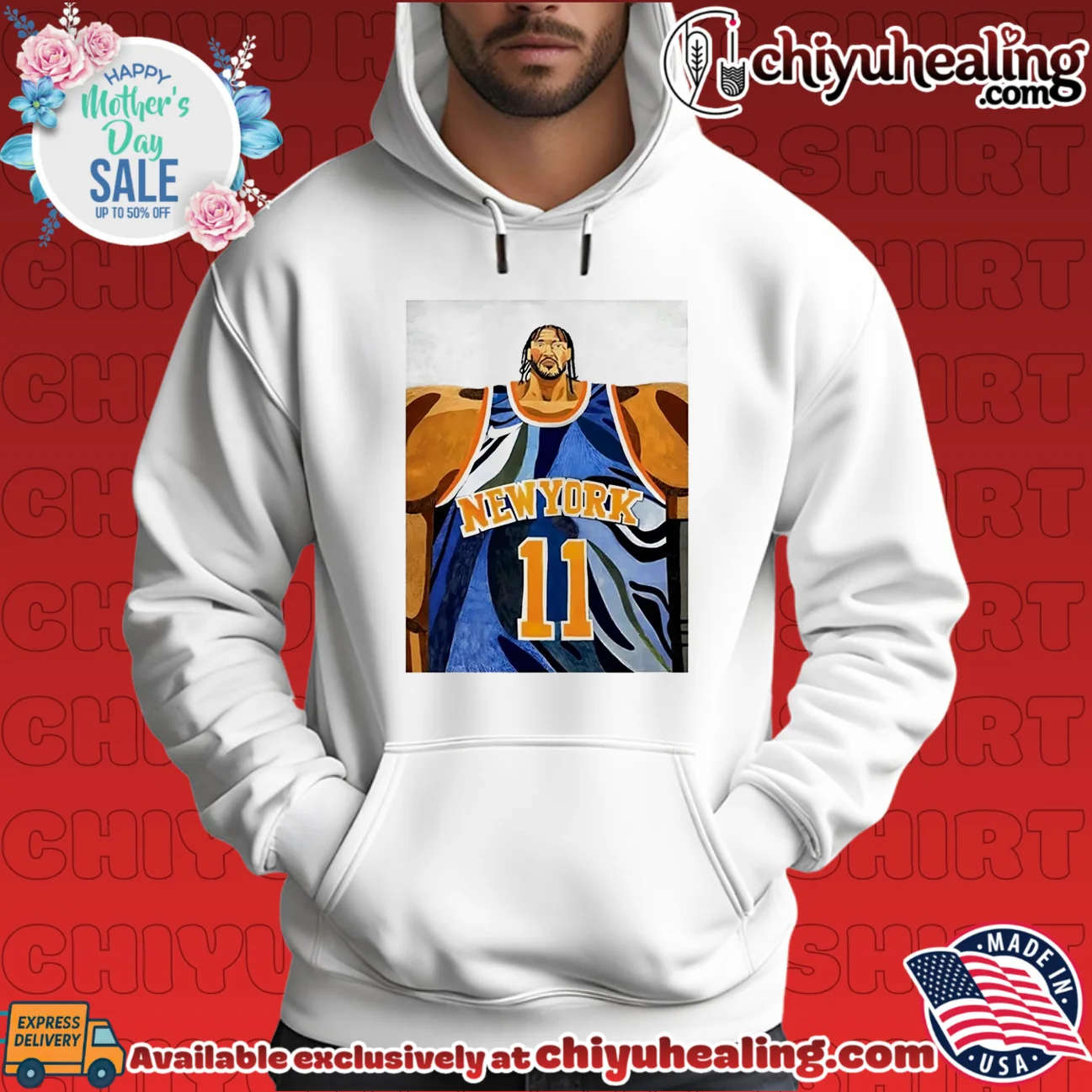 OOW Jalen Brunson Knicks statement shirt & hoodie | Collector Series OOW Jalen Brunson Knicks statement shirt & hoodie | Collector Series