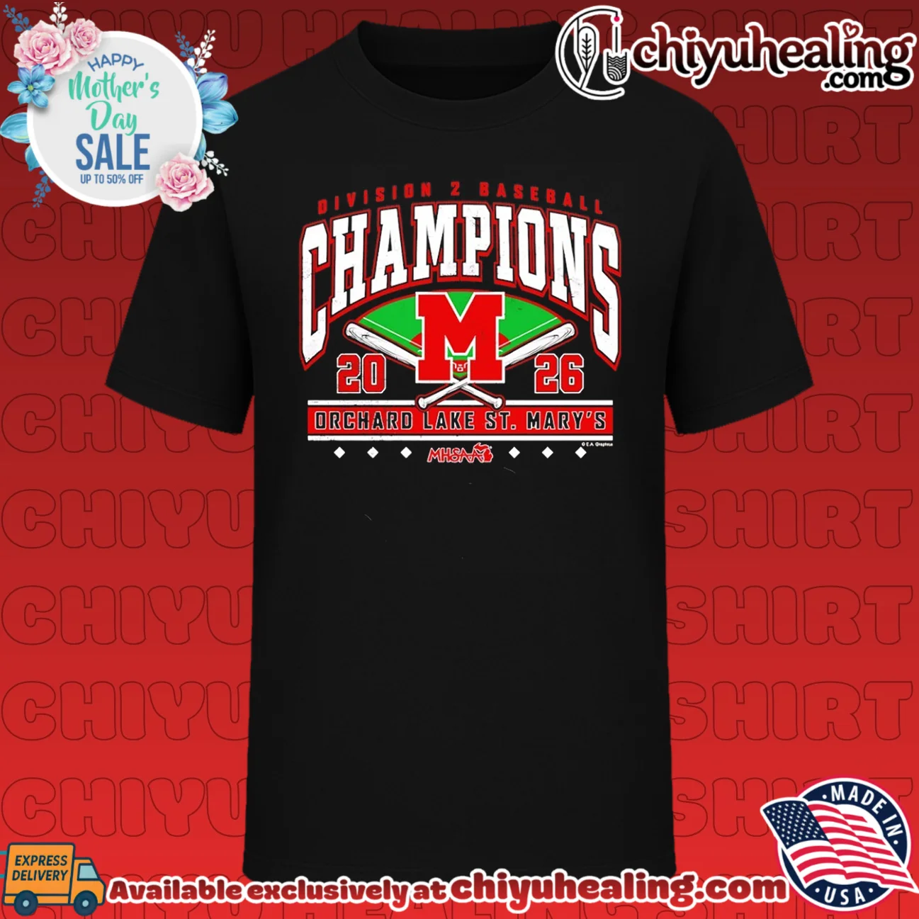 Orchard Lake St Mary's 2026 MHSAA Baseball D2 Champions