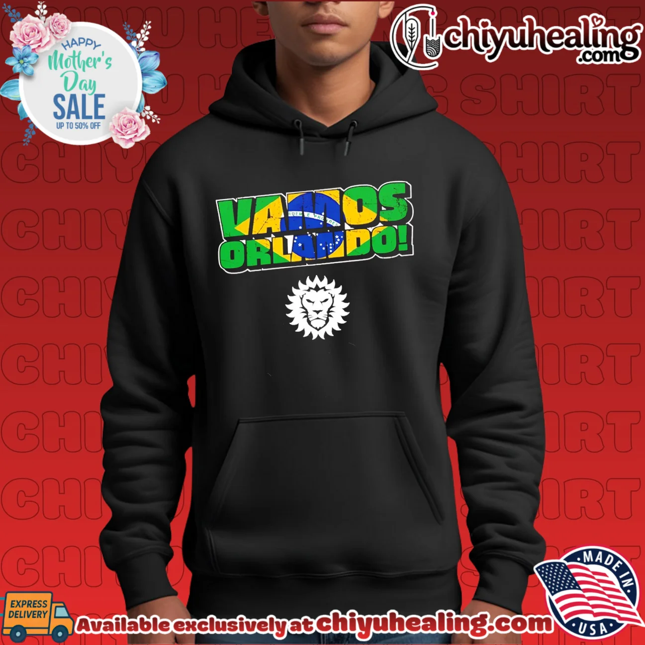 Orlando City Go Orlando Brazil logo signature shirt & hoodie - New Arrival Orlando City Go Orlando Brazil logo signature shirt & hoodie - New Arrival