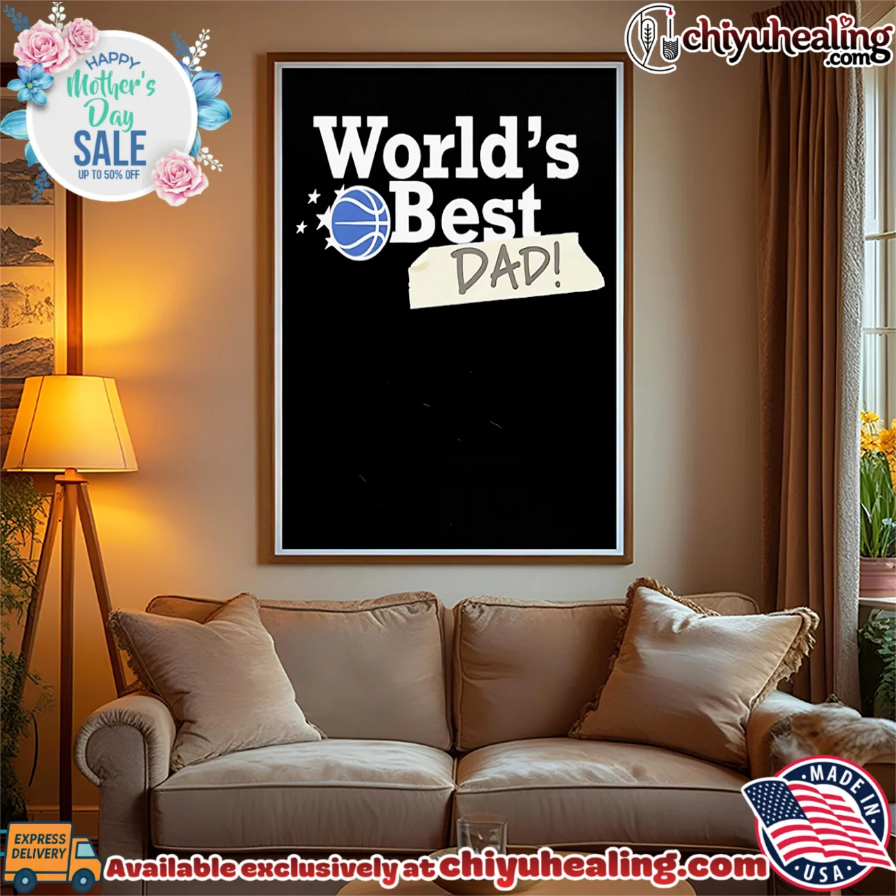 Orlando Magic World's Best Dad 2026 masterpiece shirt & hoodie | Limited Stock Edition Orlando Magic World's Best Dad 2026