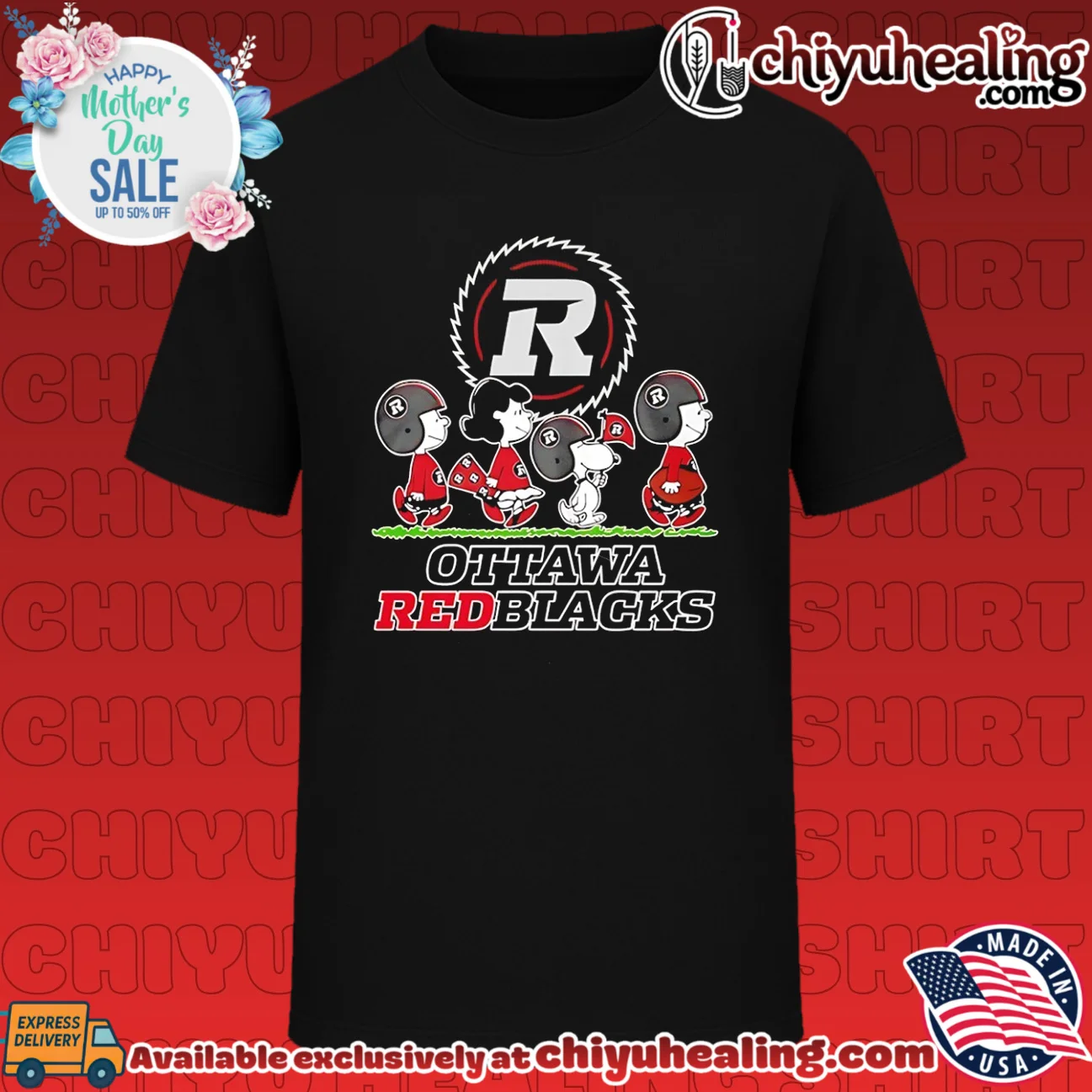 Ottawa REDBLACKS features Peanuts Abbey Road