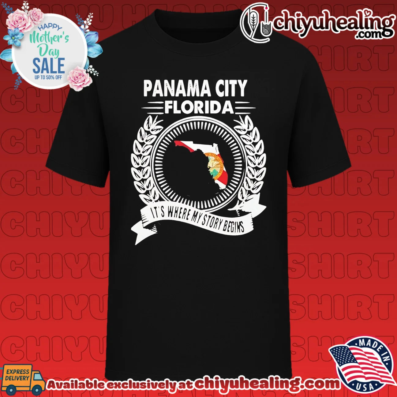 Panama City Florida it's where my story begins shirt & hoodie