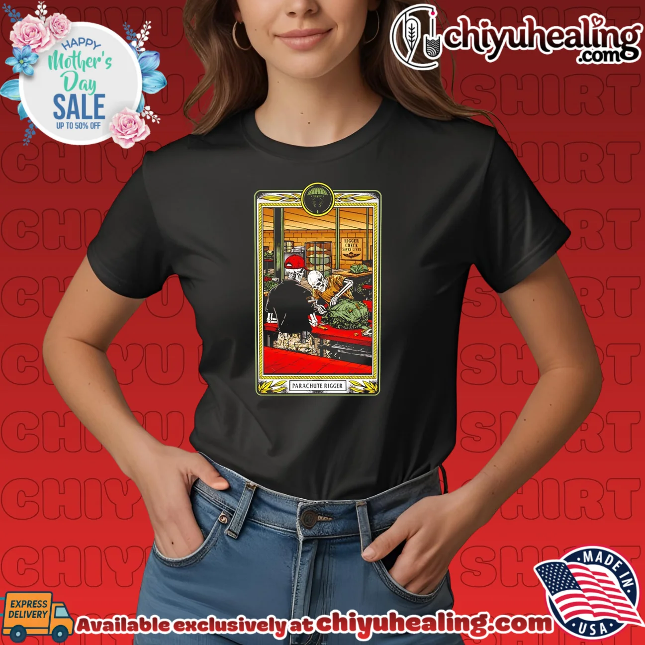 Parachute Rigger Skeleton Rigger Check Saves Lives shirt & hoodie Parachute Rigger Skeleton Rigger Check Saves Lives