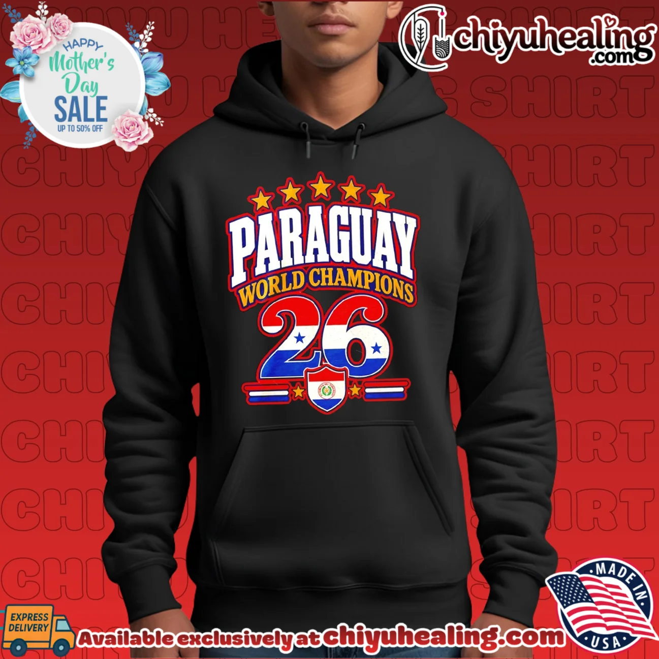 Paraguay 2026 World Champions Flag shirt hype shirt & hoodie | Modern Street Style Paraguay 2026 World Champions Flag shirt hype shirt & hoodie | Modern Street Style