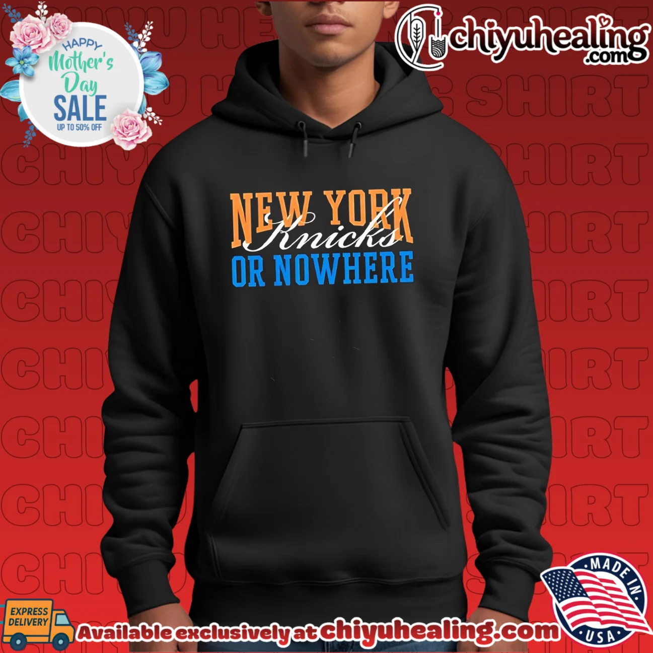 Patrick Ewing New York Knicks Or Nowhere Parade shirt & hoodie Patrick Ewing New York Knicks Or Nowhere Parade shirt & hoodie