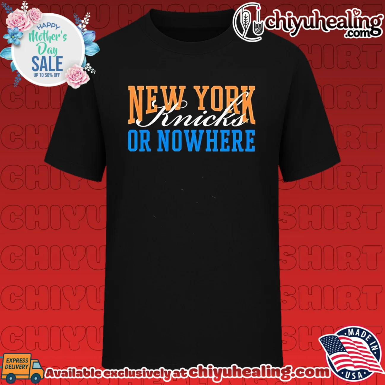 Patrick Ewing New York Knicks Or Nowhere Parade