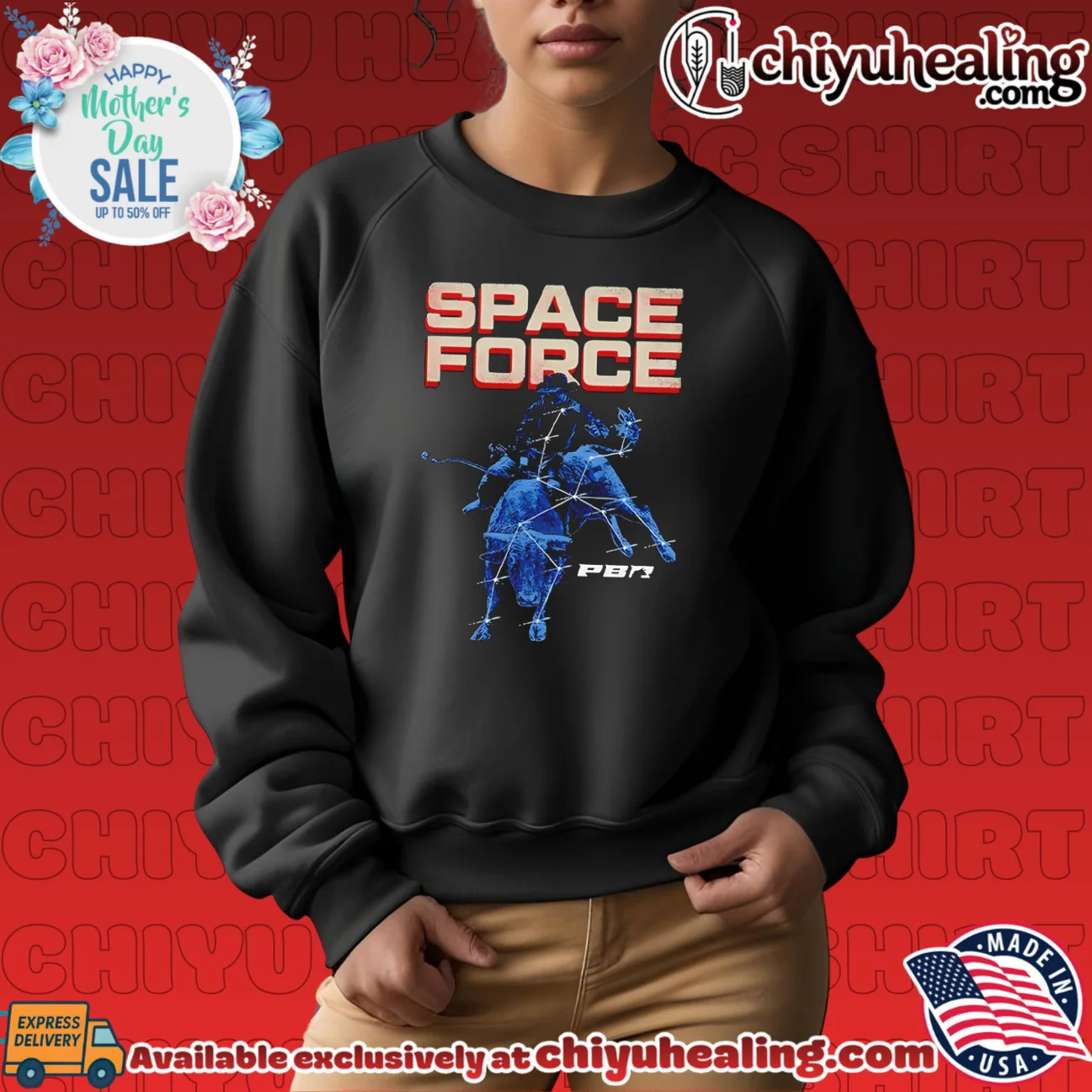 PBR Space Force Online Exclusive graphic original shirt & hoodie - New Arrival PBR Space Force Online Exclusive graphic