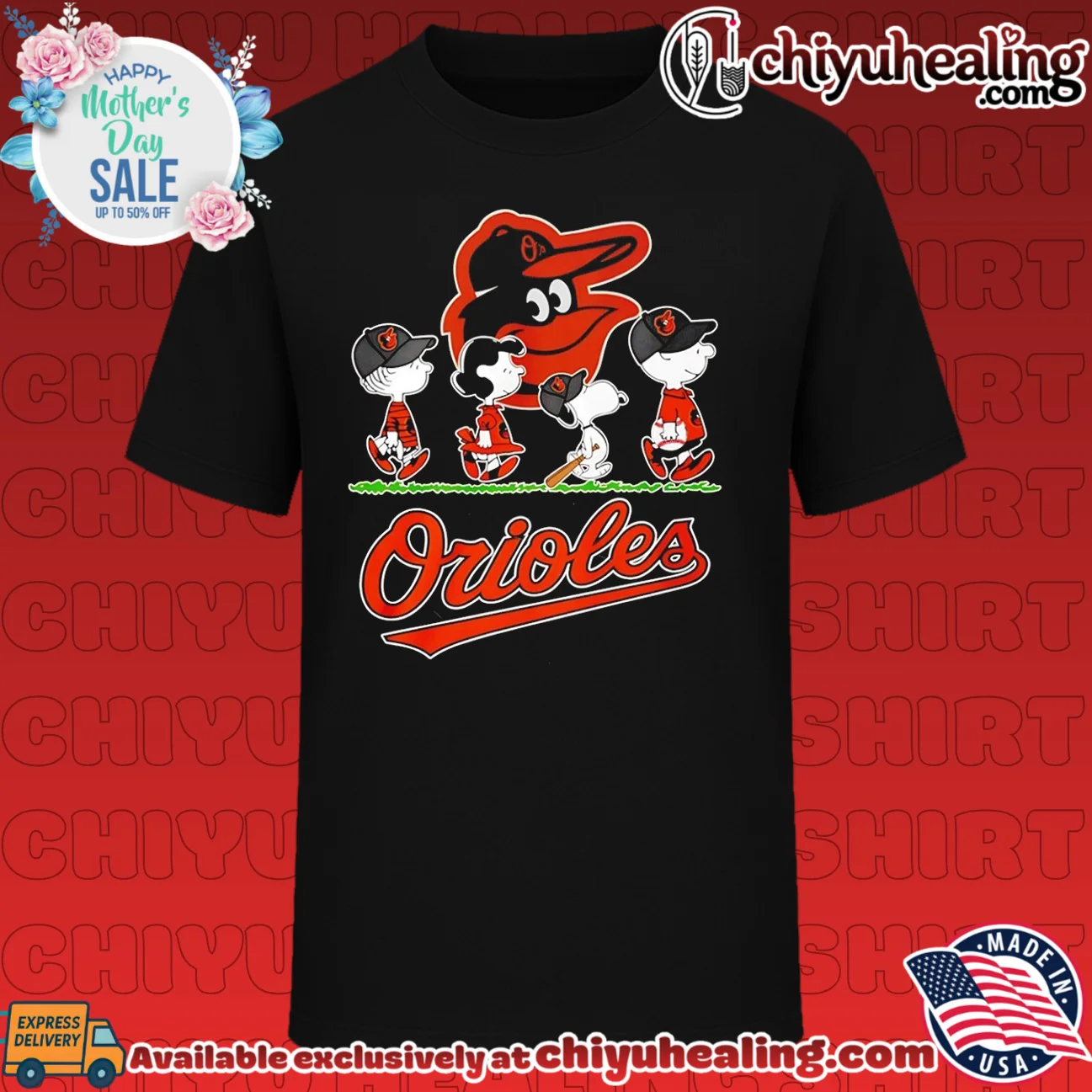 Peanuts characters Baltimore Orioles Snoopy abbey road
