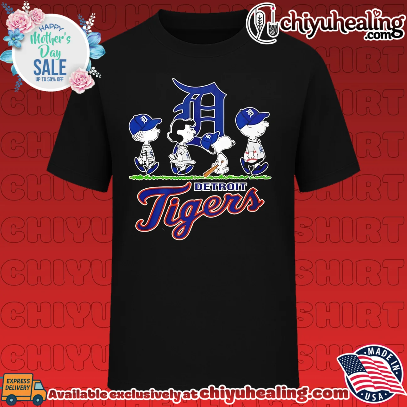 Peanuts characters Detroit Tigers Snoopy abbey road