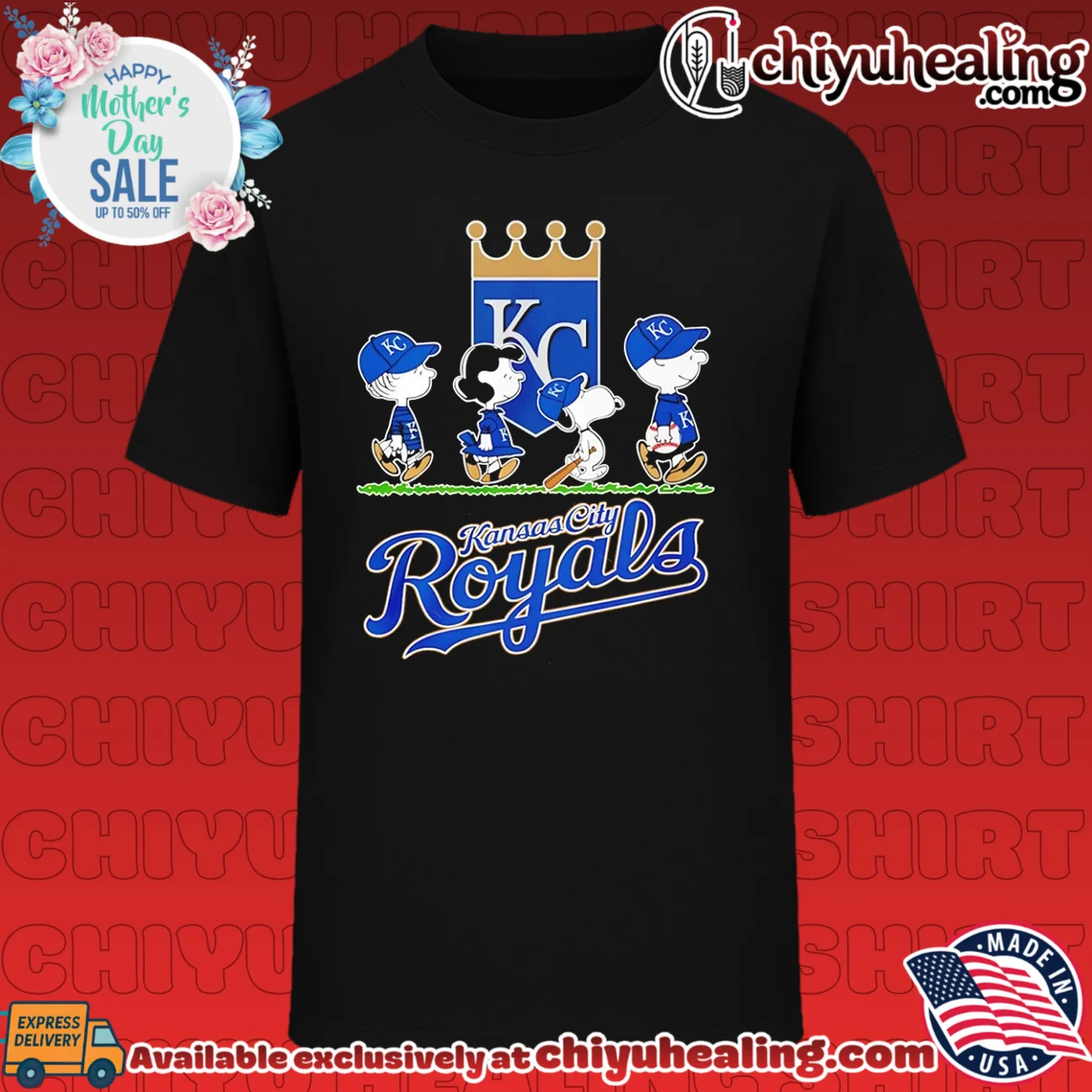 Peanuts characters kansas City Royals Snoopy abbey road