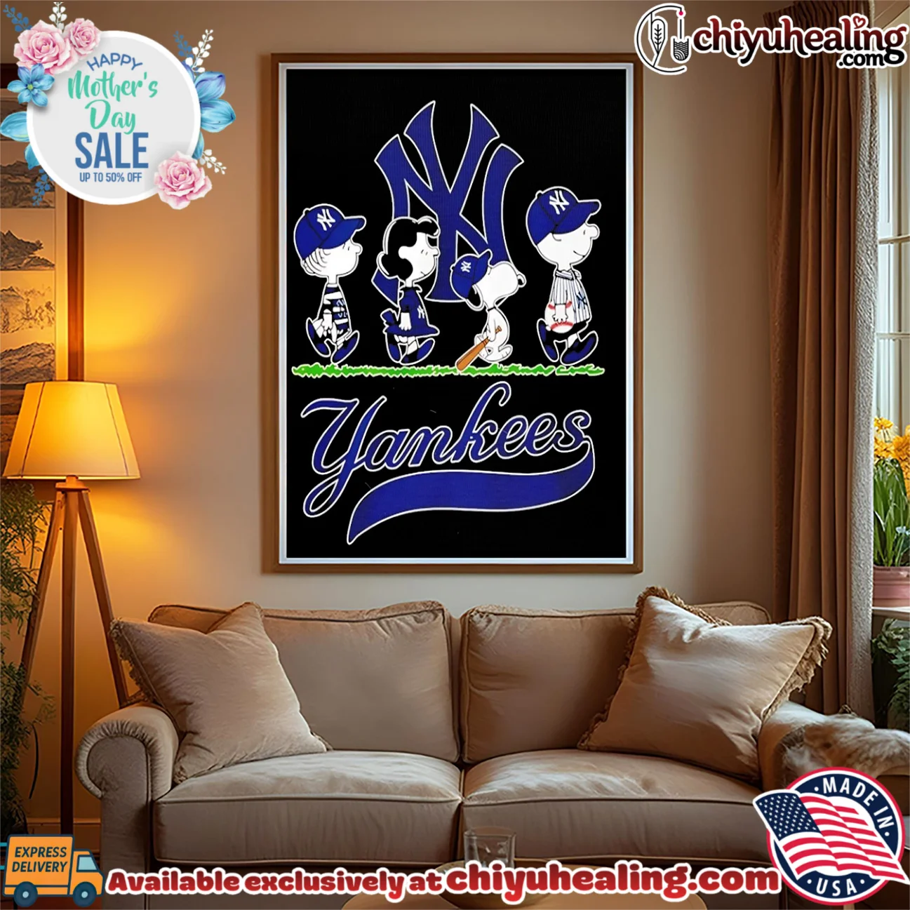 Peanuts characters New York Yankees Snoopy abbey road shirt & hoodie Peanuts characters New York Yankees Snoopy abbey road