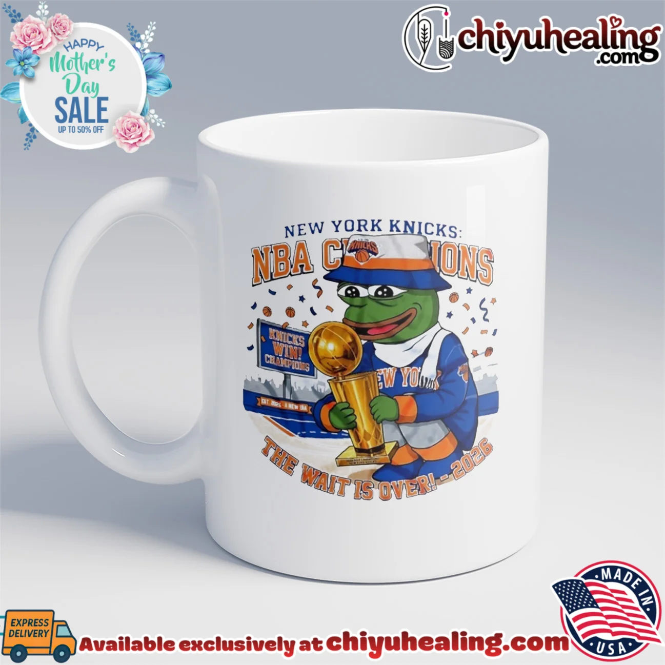 Pepe The Frog New York Knicks 2026 NBA Champions bespoke shirt & hoodie - Everyday Fit Pepe The Frog New York Knicks 2026 NBA Champions